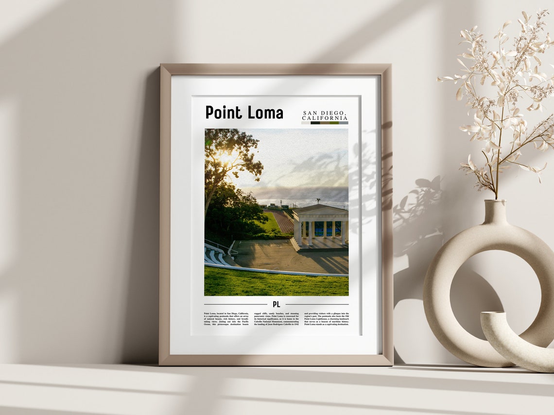 Point Loma Poster Point Loma Print Point Loma Wall Art United States Photo United States Poster United States Print - Image 3
