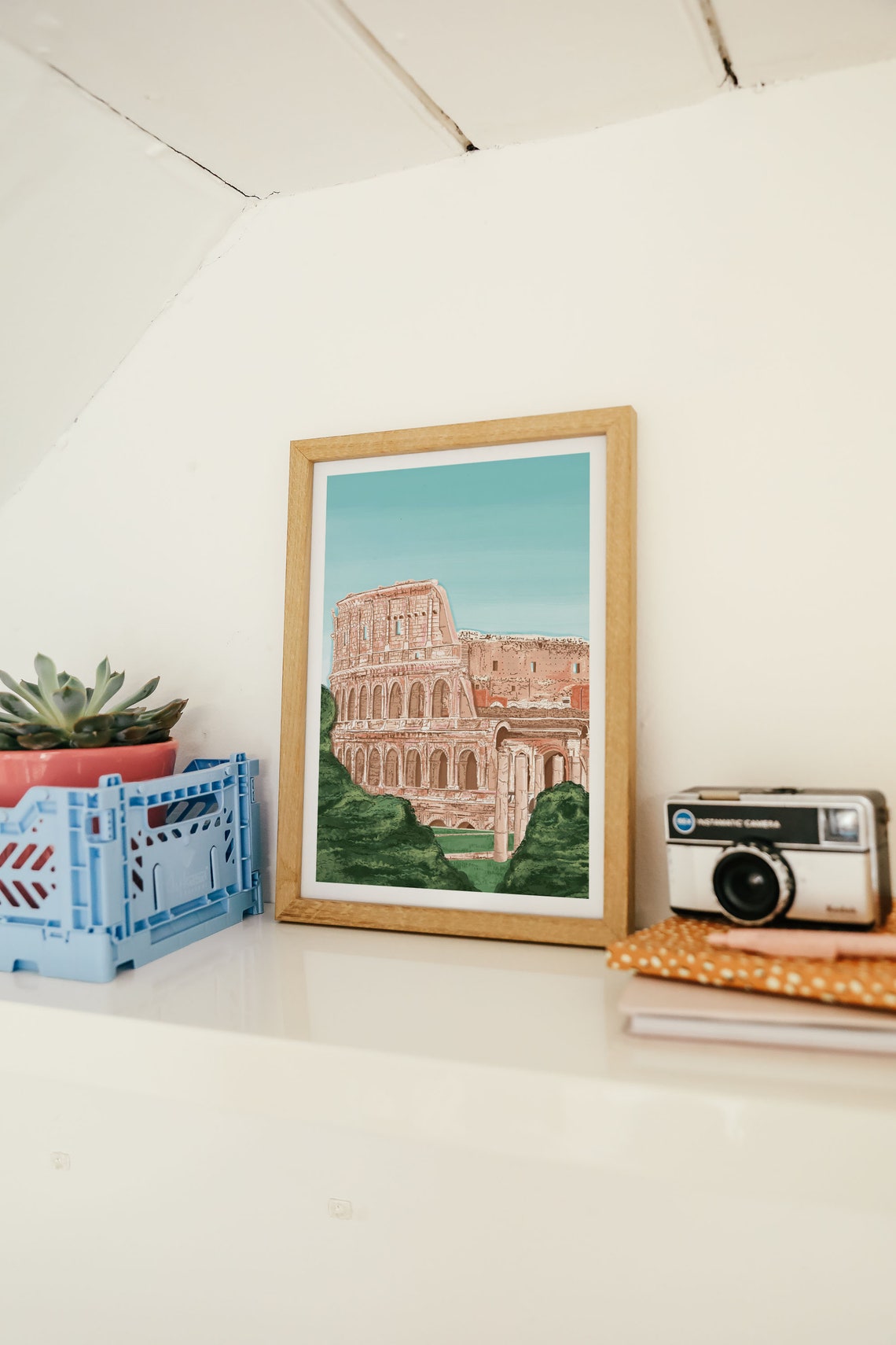 Colosseum Rome Art Print Rome Art Print Rome Rome Poster Rome Art Roman Colosseum Colosseum Rome Rome Italy Travel Print - Image 2