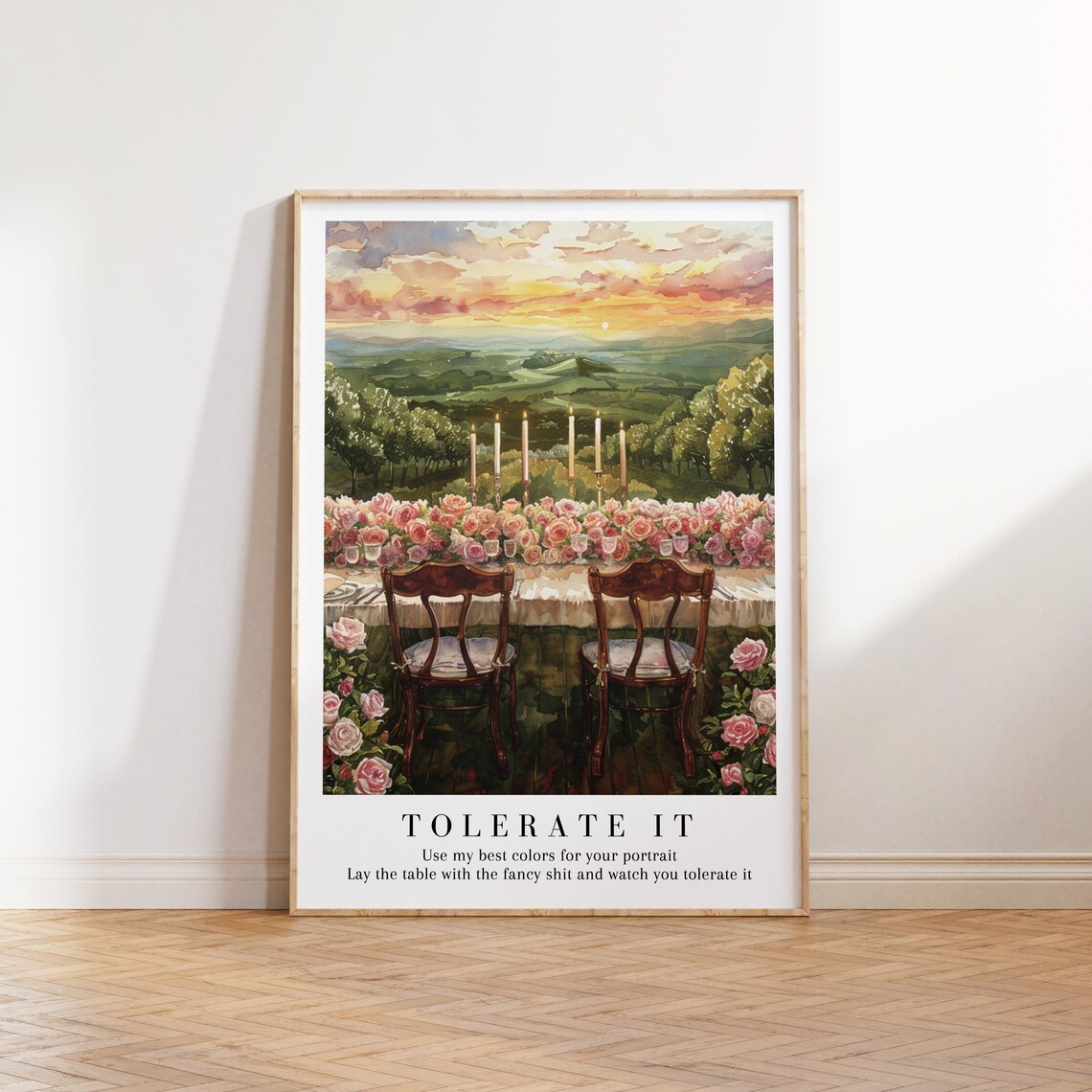 Tolerate It Evermore Watercolor Album Art Print - Image 2
