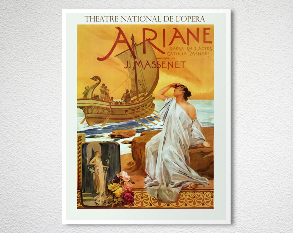 Ariane Vintage Entertainment Poster Print - Image 2