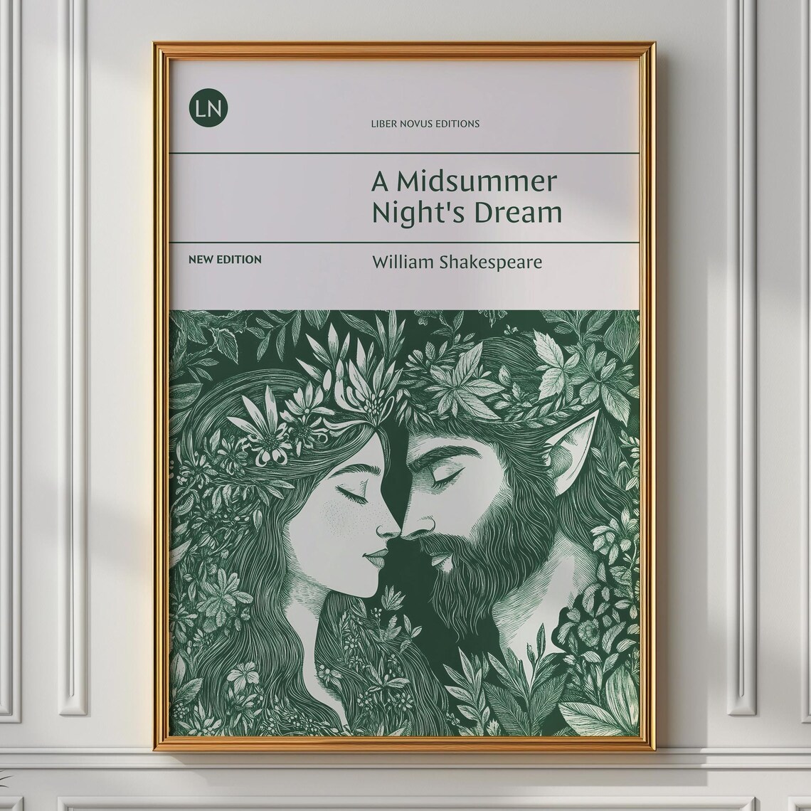 A Midsummer Night's Dream Shakespeare Theatre Art Print