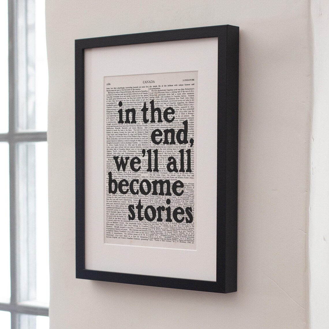 Margaret Atwood Quote Art Print, Reading Nook Decor - Image 3