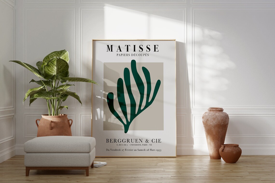 Matisse Print Matisse Poster Wall Art Print Matisse Wall Art Printable Wall Art Art - Image 3