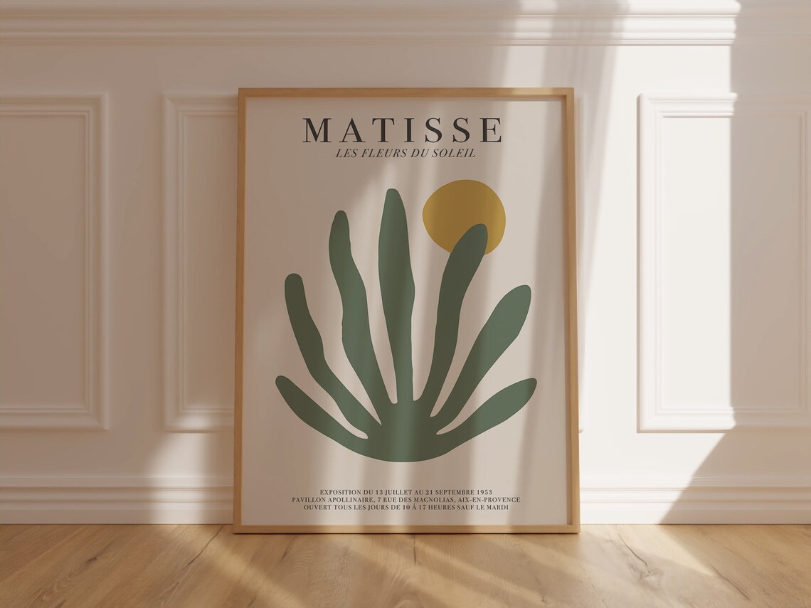 Matisse Print Matisse Poster Wall Art Print Matisse Wall Art Printable Wall Art Art - Image 6