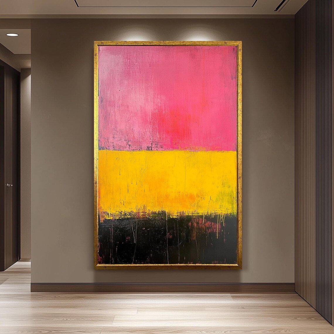 Rothko Inspired Modern Abstract Color Field Art Print