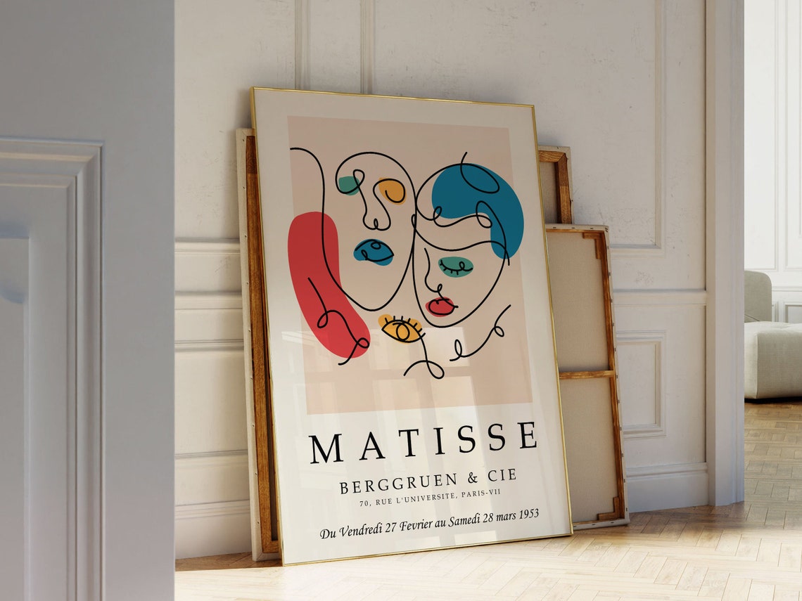 Henri Matisse Print Matisse Poster Matisse Wall Art Matisse Art Print Exhibition Poster - Image 3