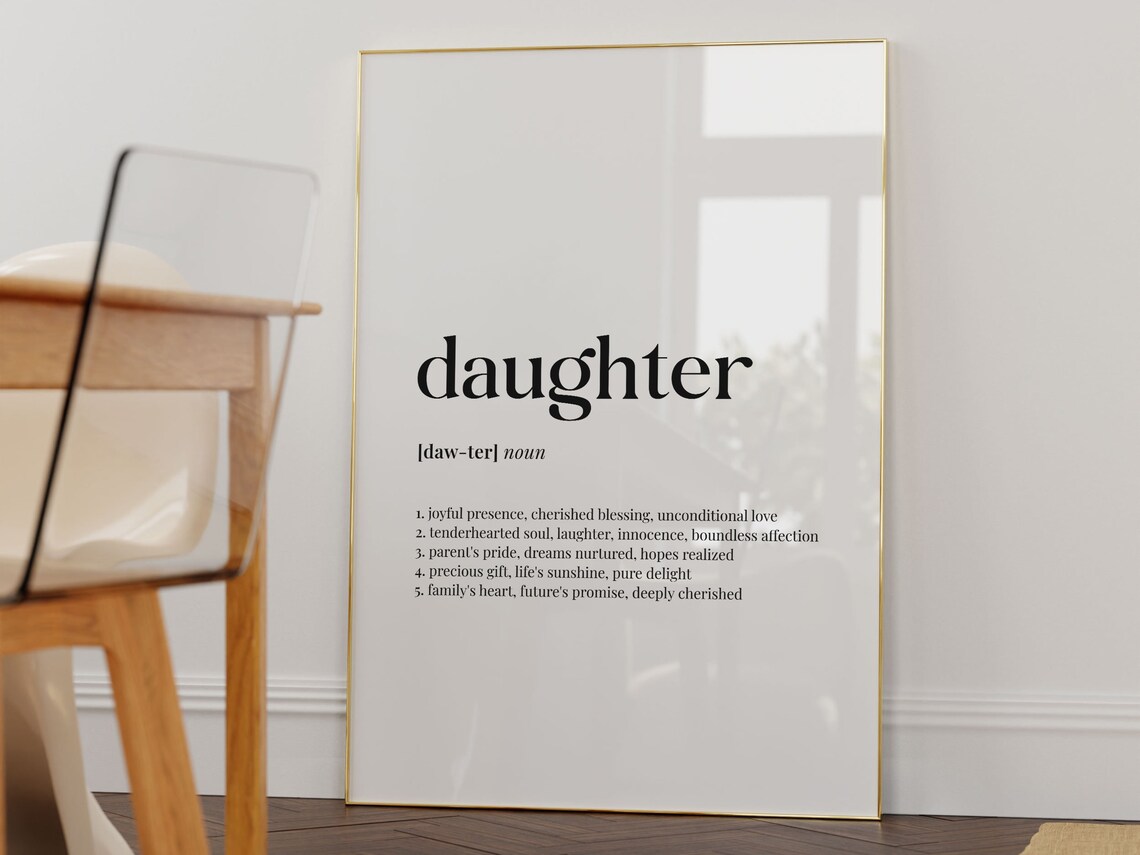 Daughter Definition, Dictionary Meaning Gift - Image 3