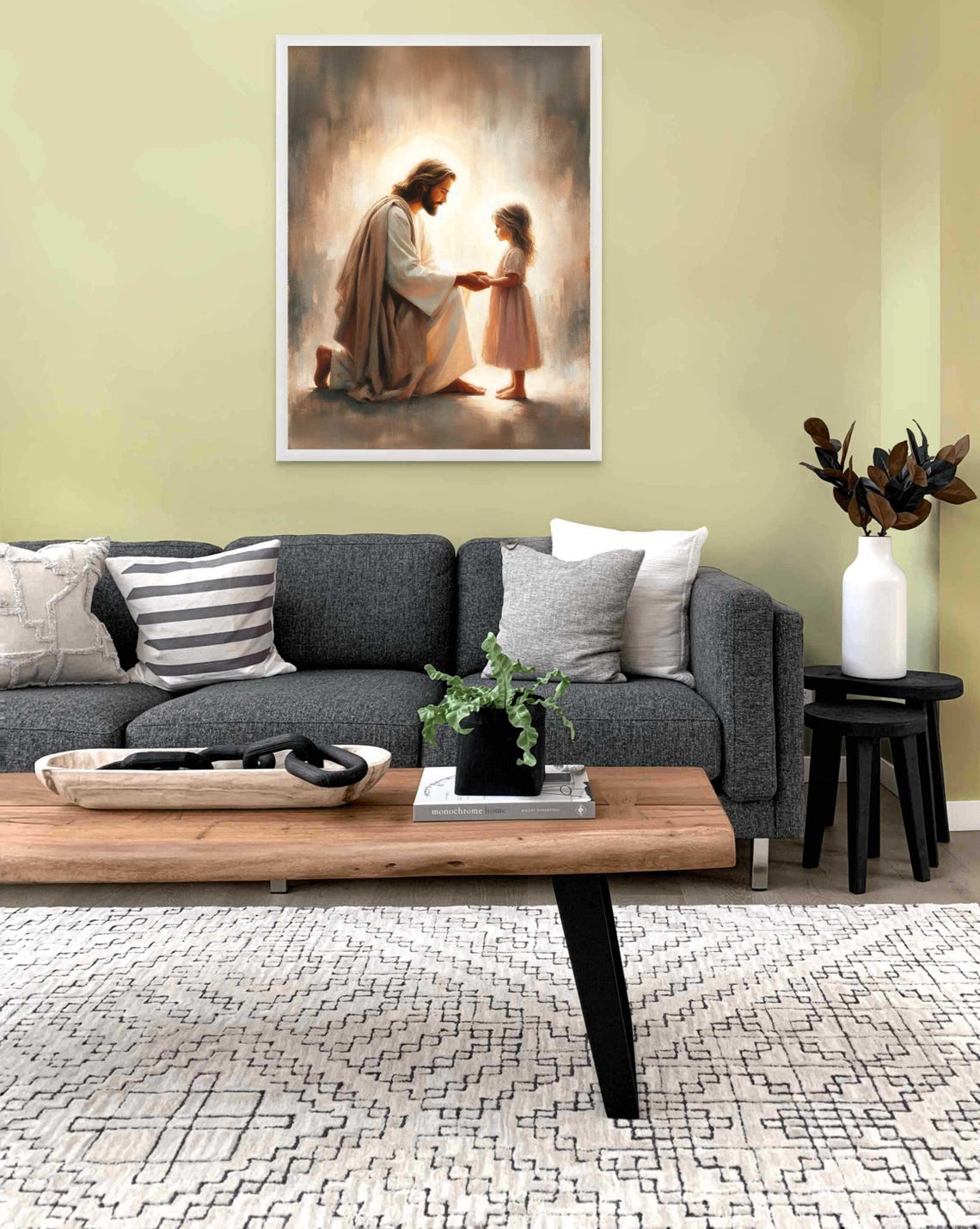Her Trust And His Love, Christian Art - Image 2