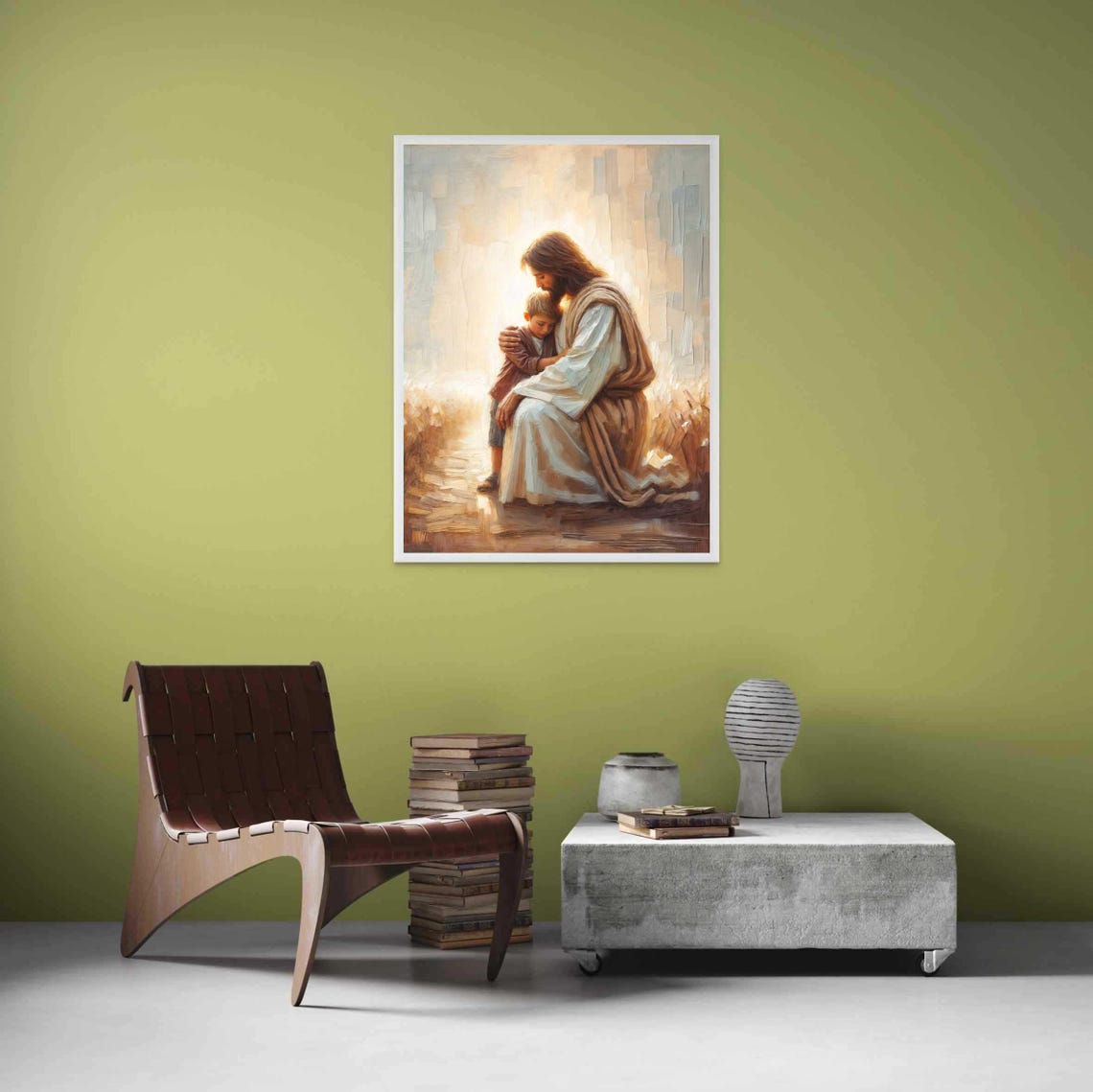 Child Of Faith, Modern Christian Jesus Art - Image 3