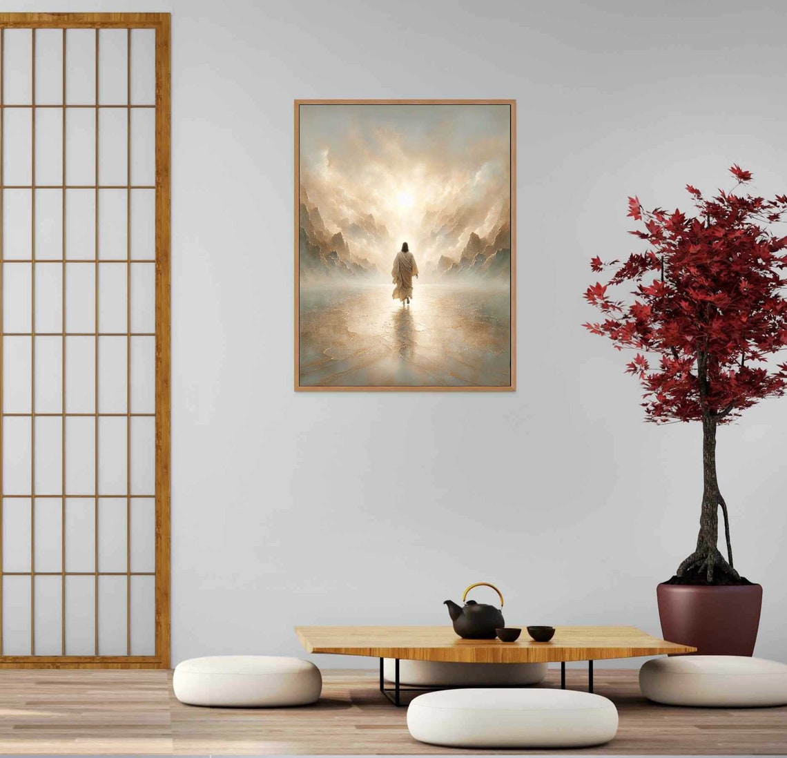 Jesus Walking On Water, Christian Painting - Image 5