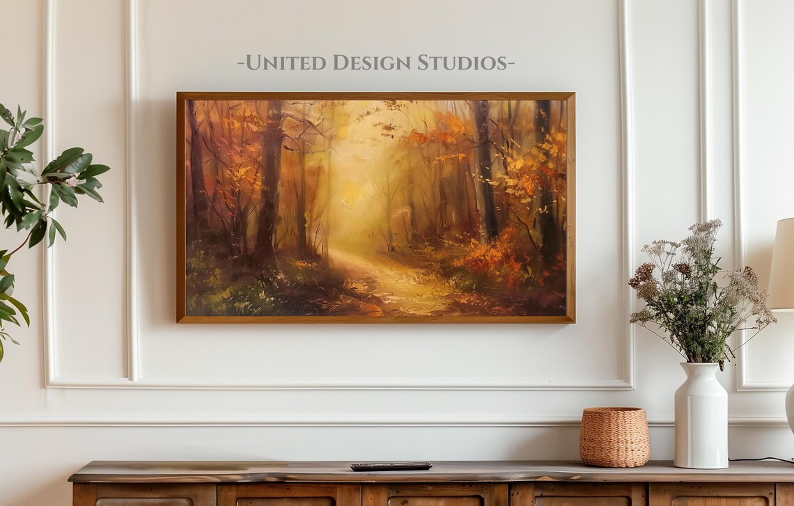 Autumn Art for Frame TV, Seasonal Wall Art - Image 4