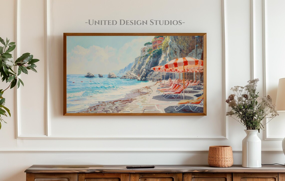 Positano Seaside, Coastal Italy Art Print - Image 4