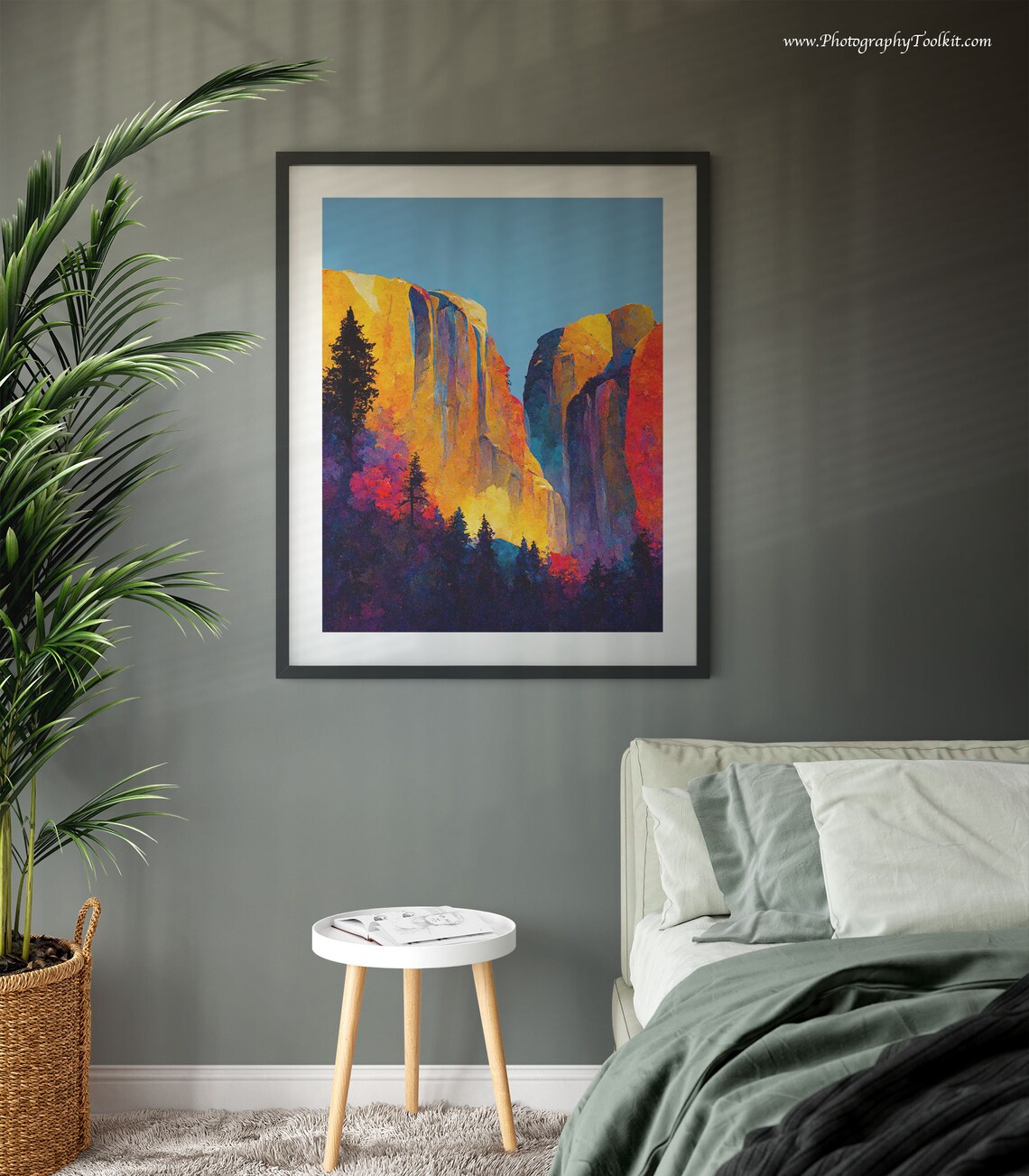 Yosemite National Park Poster, Mountain Landscape Art - Image 3
