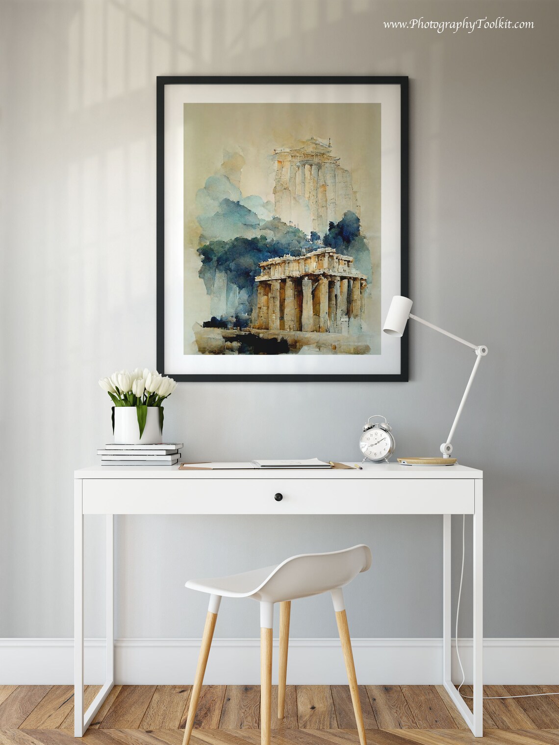 Pantheon Print, Rome Italy Travel Poster - Image 2