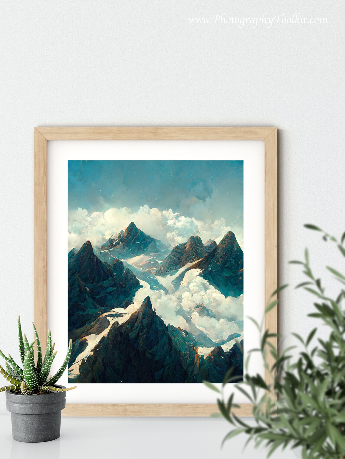 Rocky Mountain Print, Canadian Rockies Wall Art - Image 5