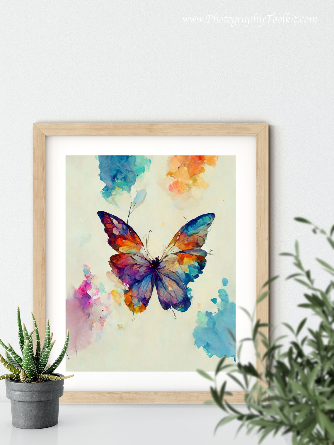 Butterfly Print, Rainbow Butterfly Natural History Art - Image 5