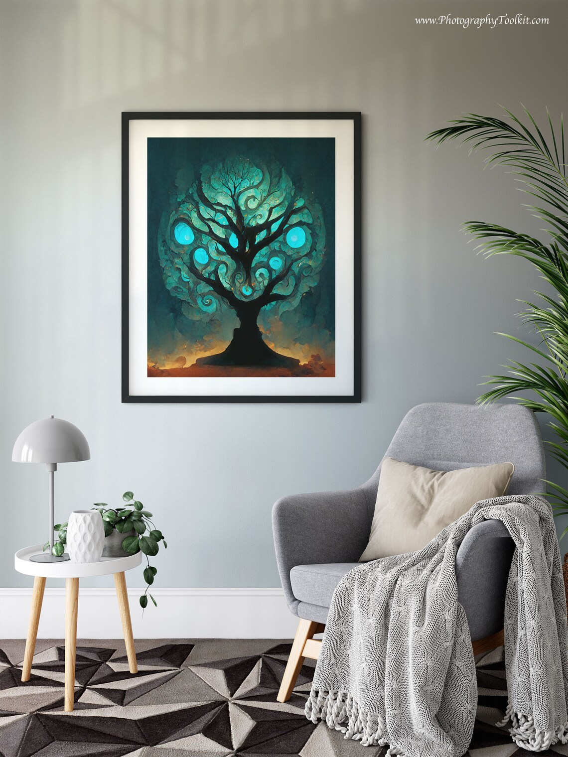 Tree Of Life Spiritual Botanical Art Print - Image 6