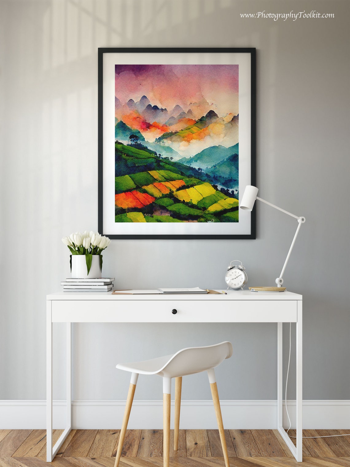 Vietnam Wall Art Prints Vietnam Watercolor Painting Vietnam Wall Decor Vietnam Poster Print Vietnam Photo Vietnam Wall Art Asia Poster - Image 2