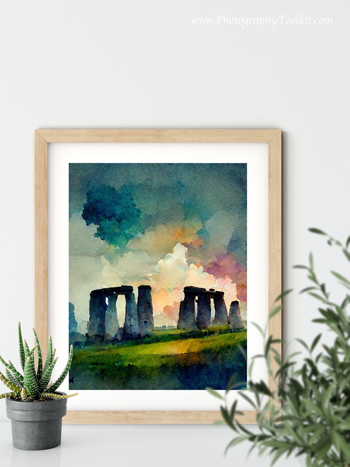 Stonehenge Travel Poster, Wiltshire Monument - Image 5