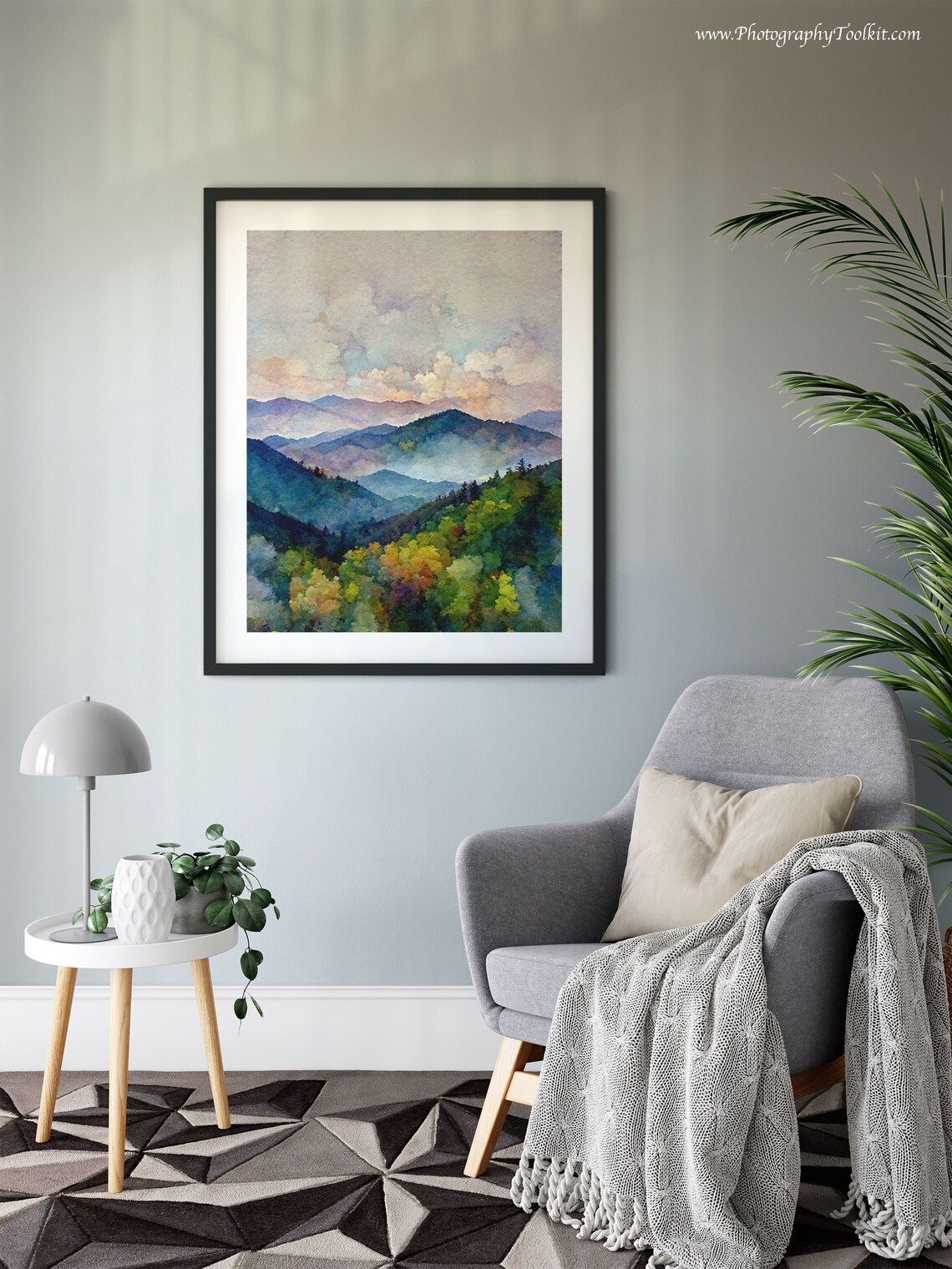 Great Smoky Mountains Art Print, National Park Landscape - Image 6