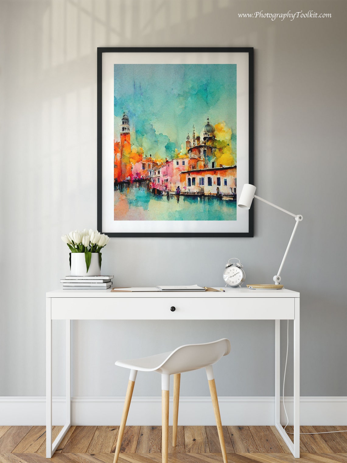 Venice Art Print Venice Wall Art Venice Poster Art Venice Art Venice Travel Poster Venice Print Italy Art Italy City Print - Image 2