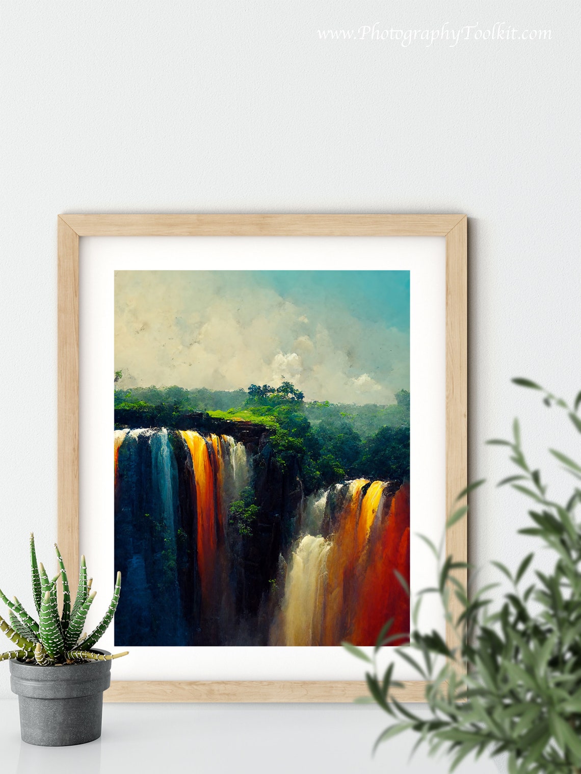 Kaieteur Falls Print Amazon Waterfall Print Amazon Print Amazon River Print Waterfall Wall Art Waterfall Print National Park Print - Image 5