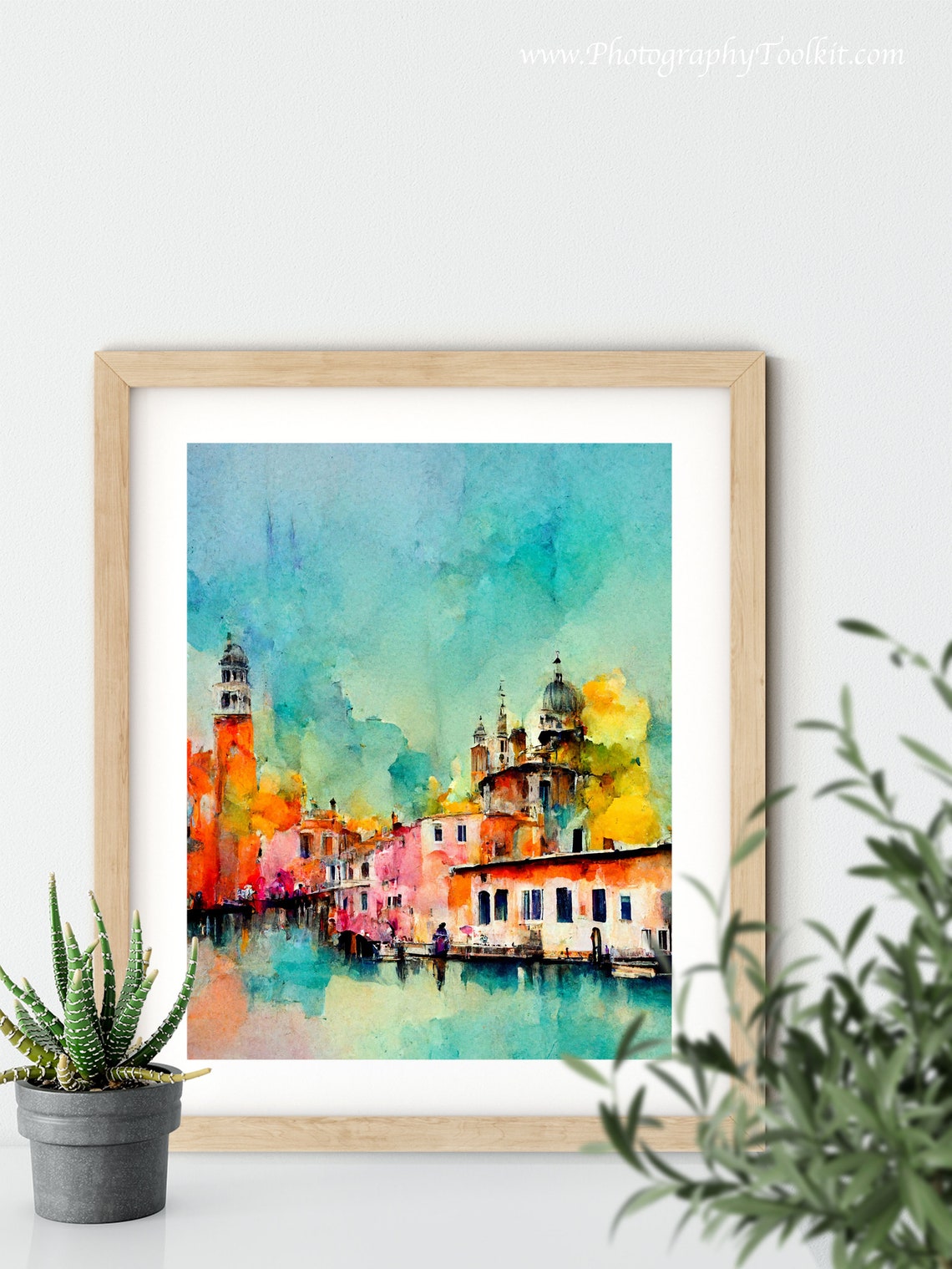 Venice Art Print Venice Wall Art Venice Poster Art Venice Art Venice Travel Poster Venice Print Italy Art Italy City Print - Image 5