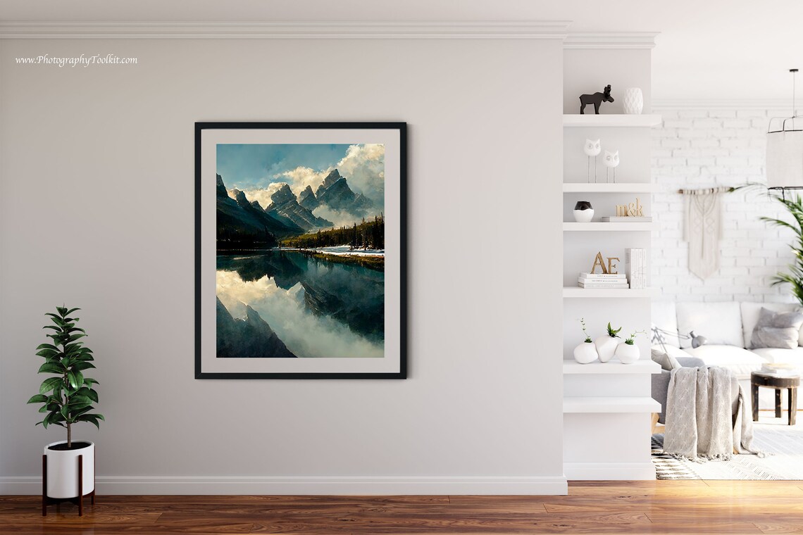 Banff National Park Travel Poster, Canada Art Print - Image 4