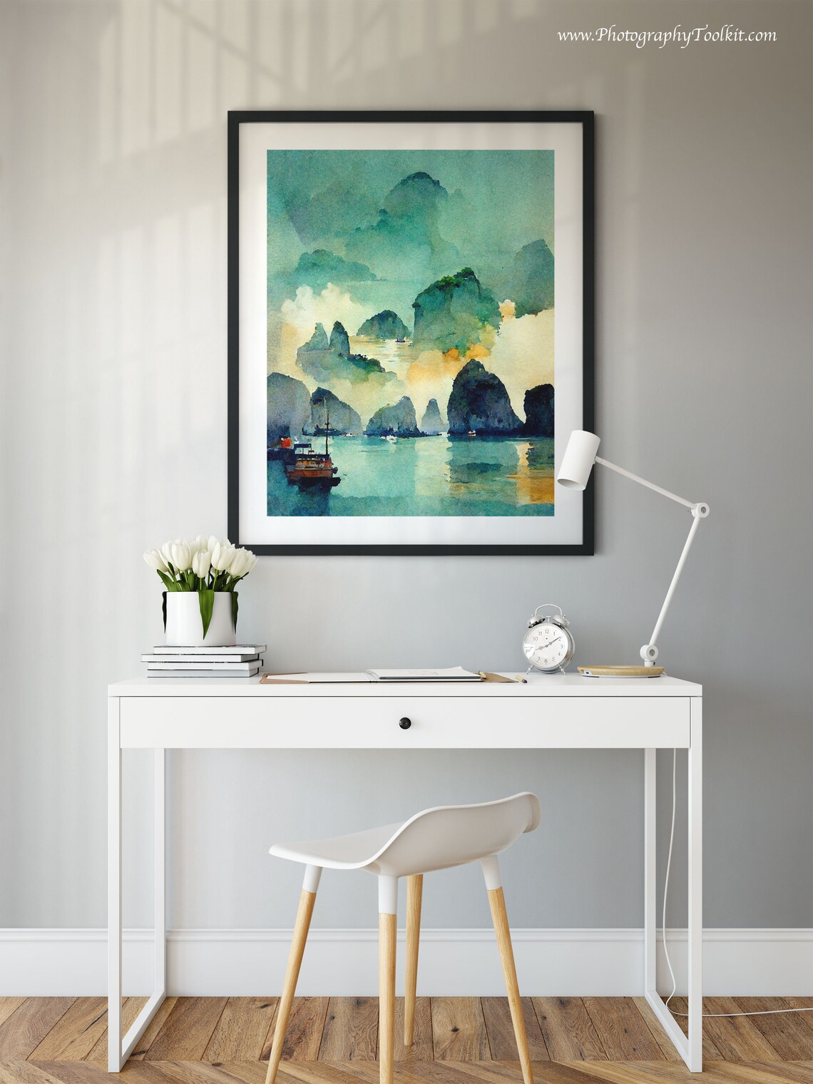 Vietnam Ha Long Bay Travel Poster, Vietnam Wall Decor - Image 2