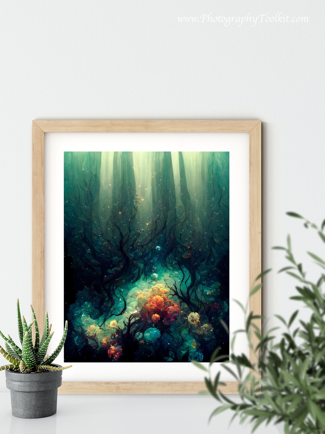 Deep Sea Prints, Under The Sea Sea Life Poster - Image 5