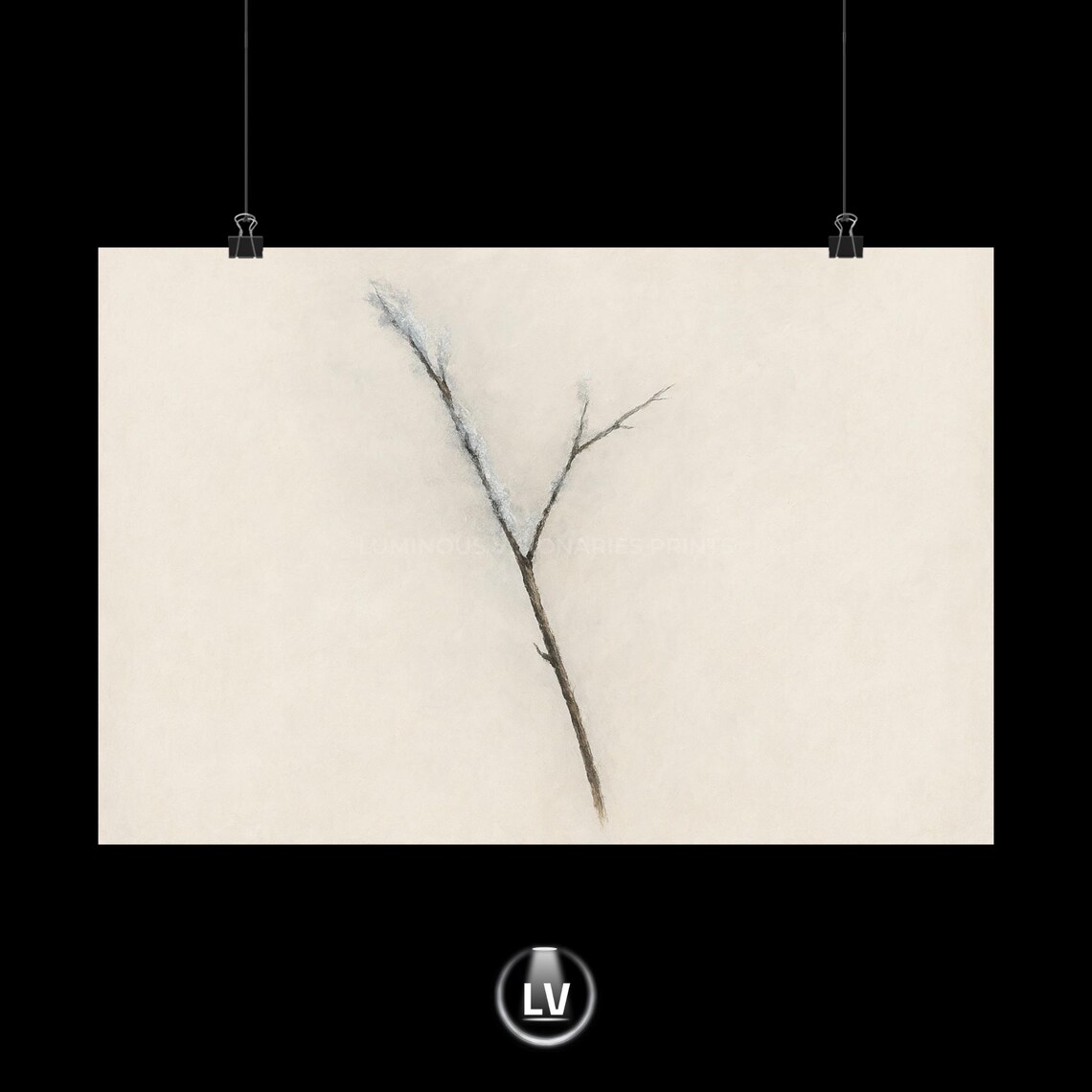 Minimalist Nature Poster Print, Botanical Art