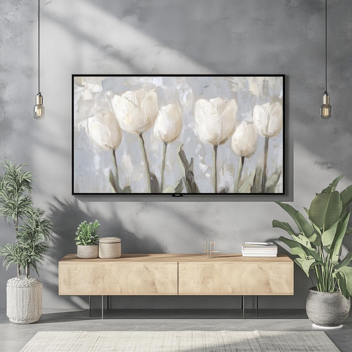 Tulips Vintage Floral Art Print, Spring Flowers - Image 2