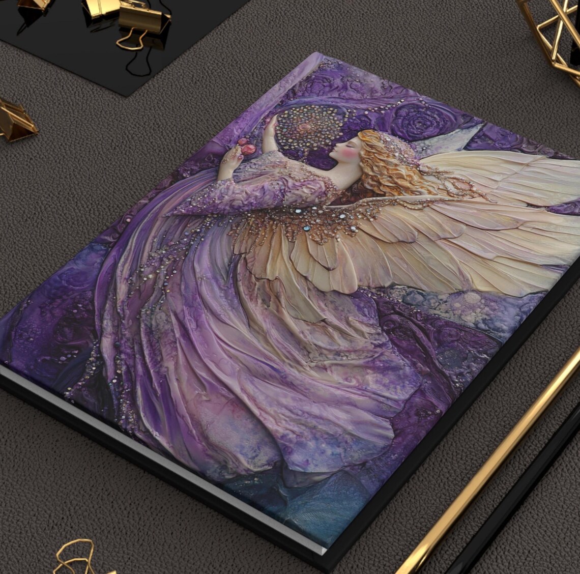 Mystical Angel Journal, New Age Gift - Image 3