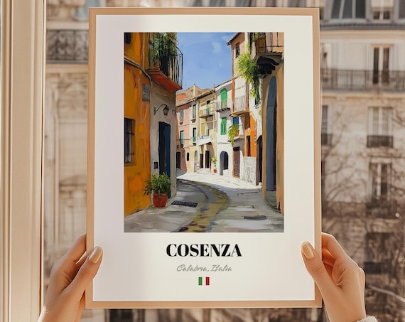 Cinque Terre Oil Painting Reproduction Poster
