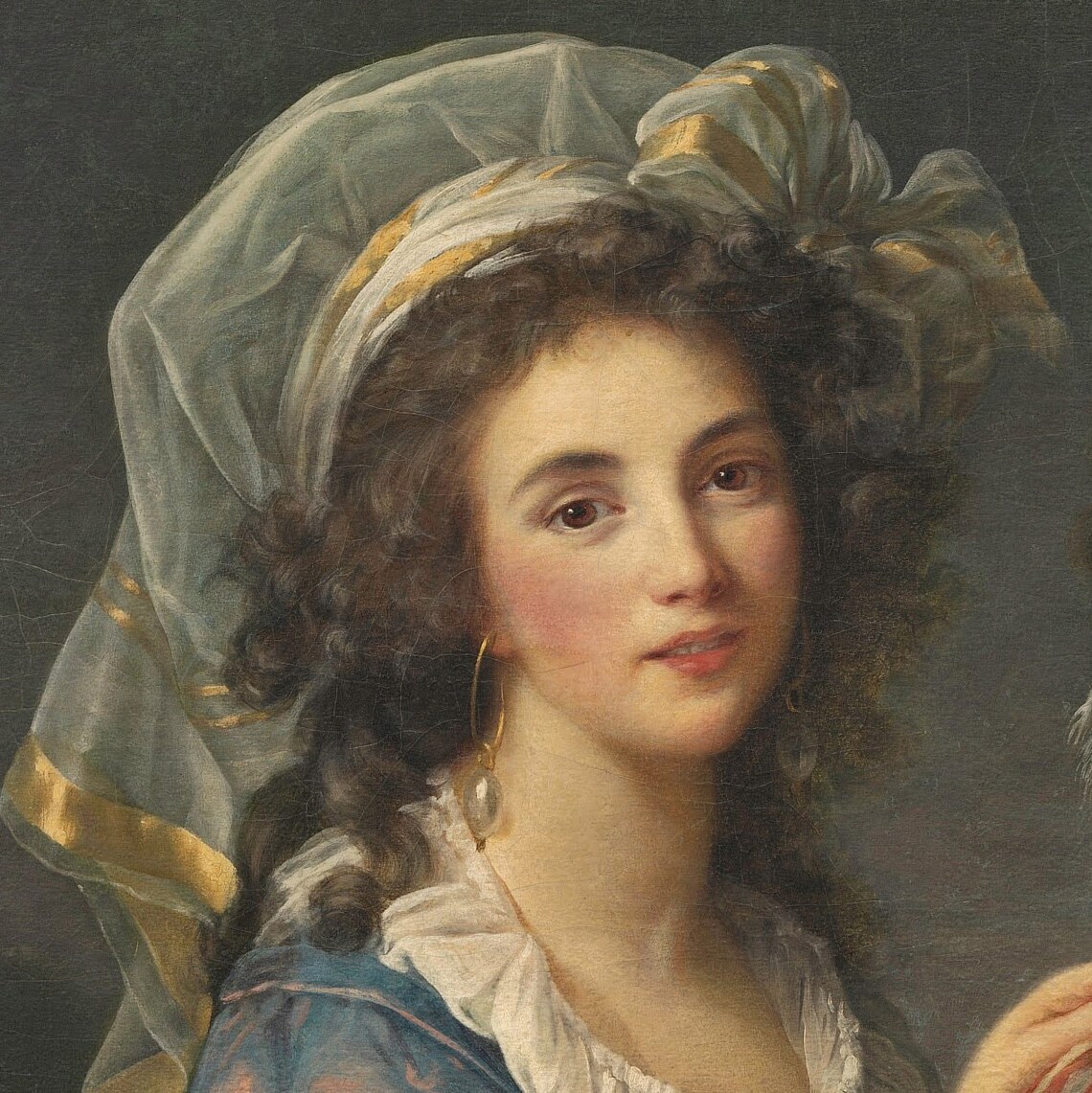 Marquise De Pezay by Lisabeth Vige Le Brun, Art Print - Image 2