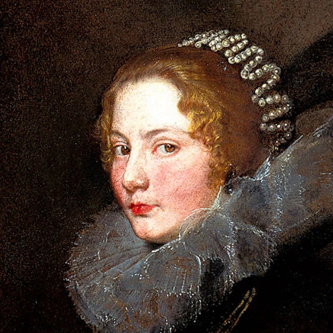 Marchesa Geronima Spinola by Anthony Van Dyck Art Print - Image 3