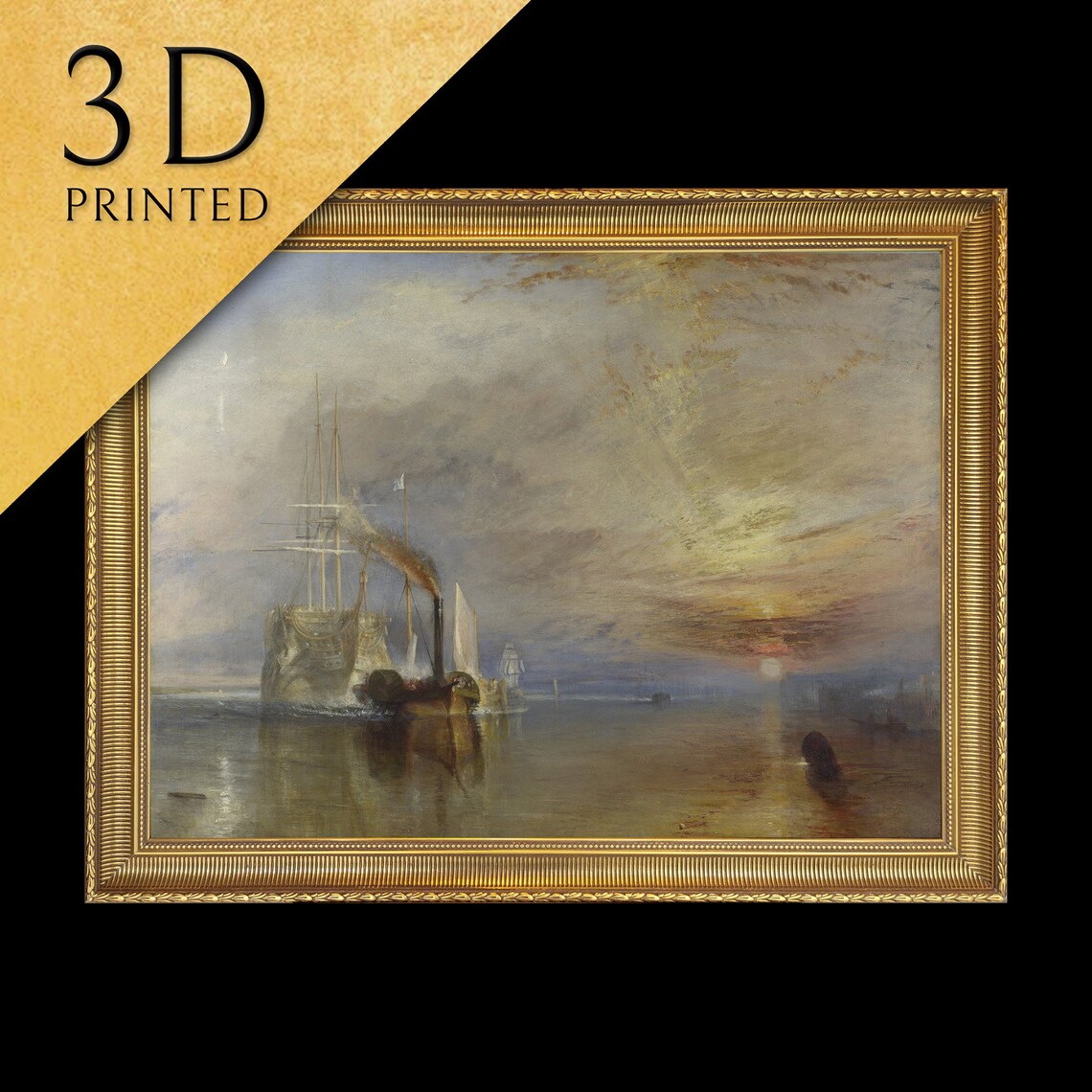 The Fighting Temeraire, Turner-Inspired Art Print