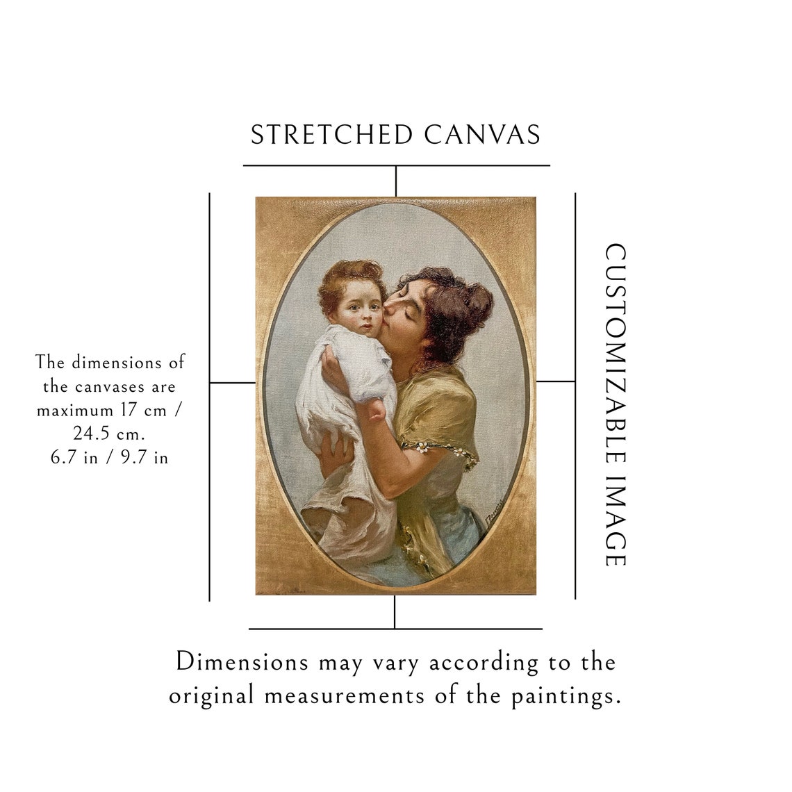 Custom 3D Mini Canvas Personalized Miniature Art Gift Poster - Image 3