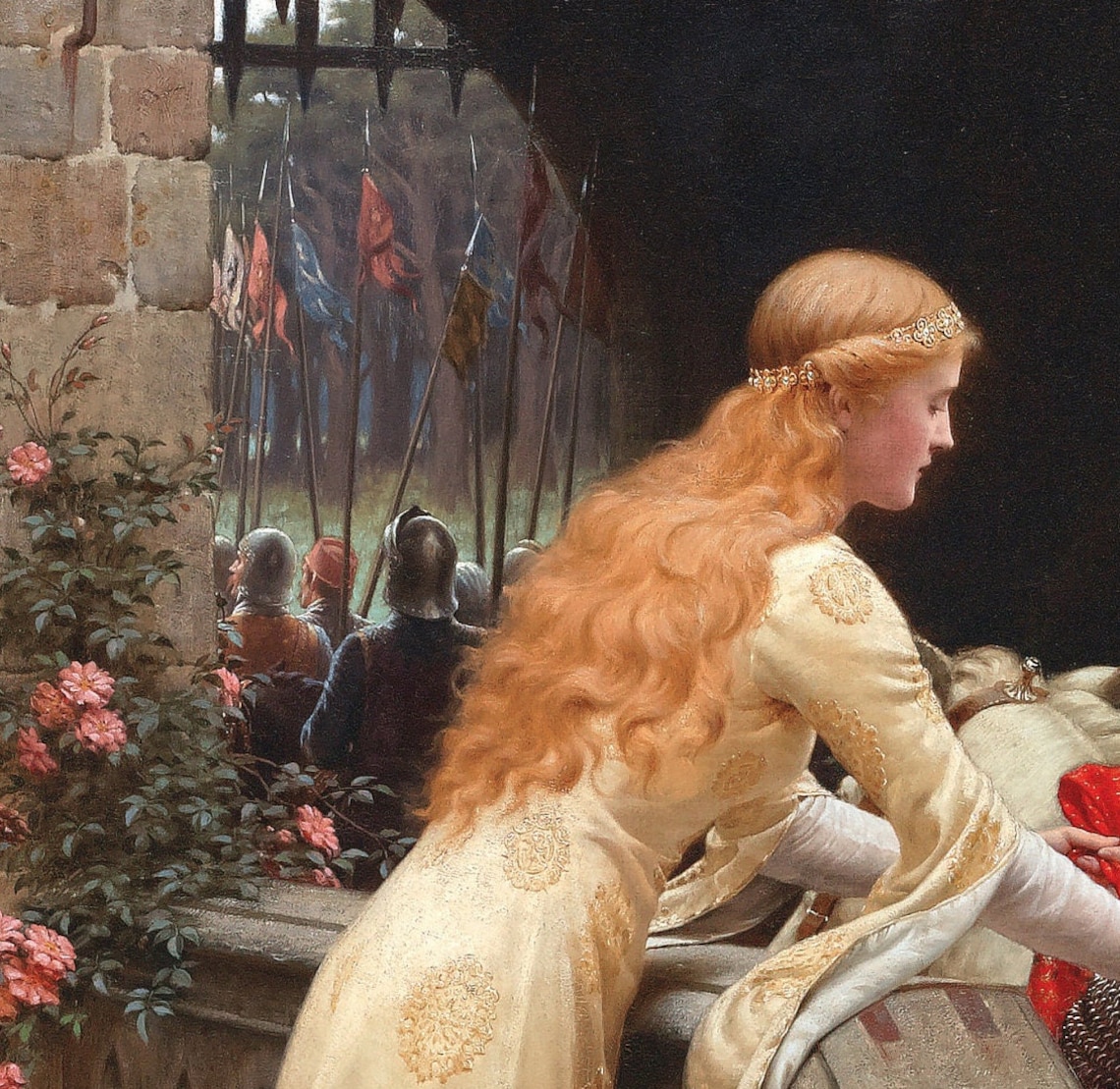 God Speed by Edmund Blair, Oil-Painting Style Print - Image 3