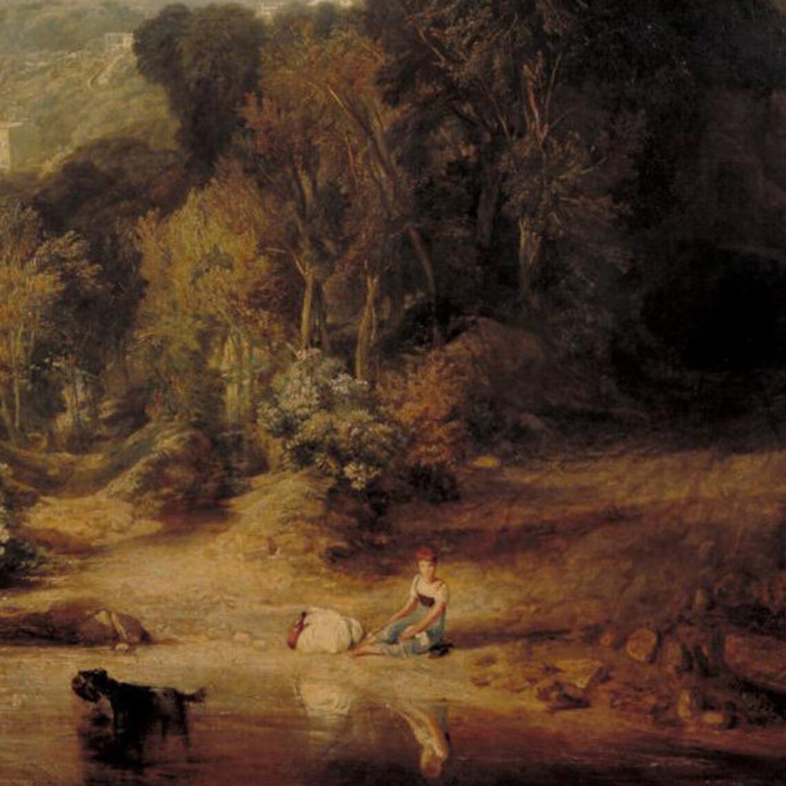 Crossing the Brook by JMW Turner Art Print - Image 3