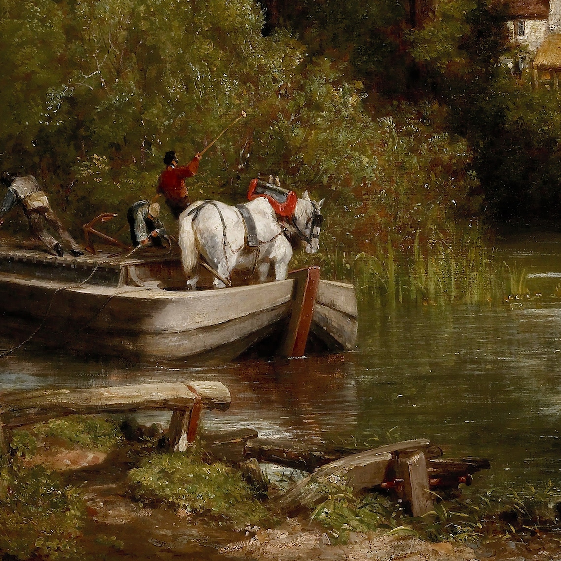 John Constable The Hay Wain Rural English Landscape Classic Poster - Image 2