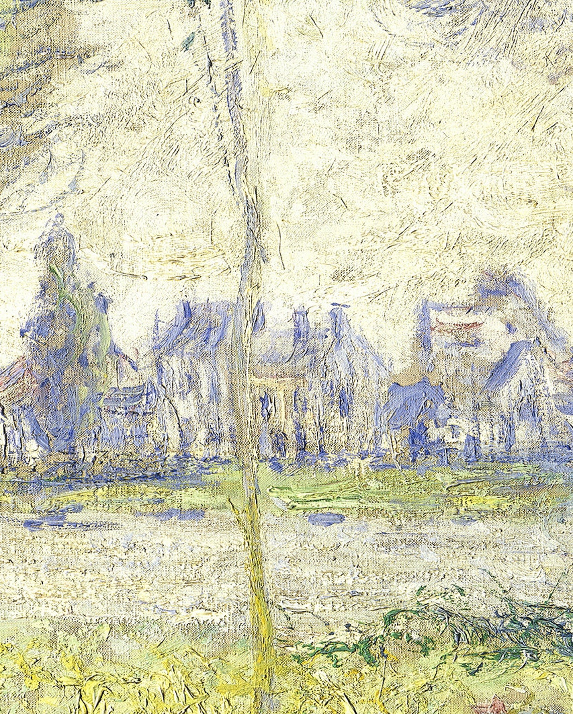 Claude Monet Woman Seated Under Willows Spring Impressionist Print - Image 2