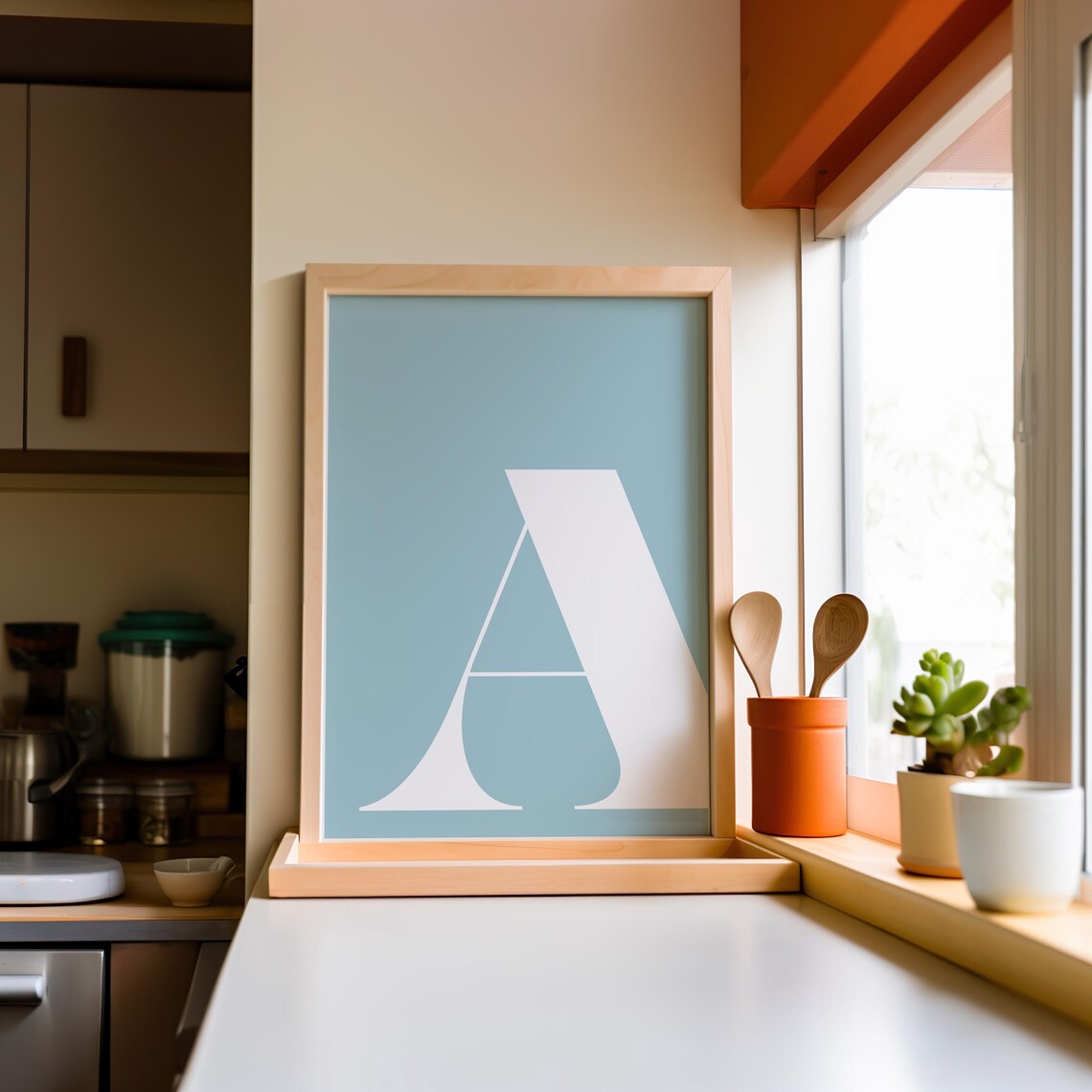 Letter A Poster, Alphabet Nursery Wall Decor - Image 5