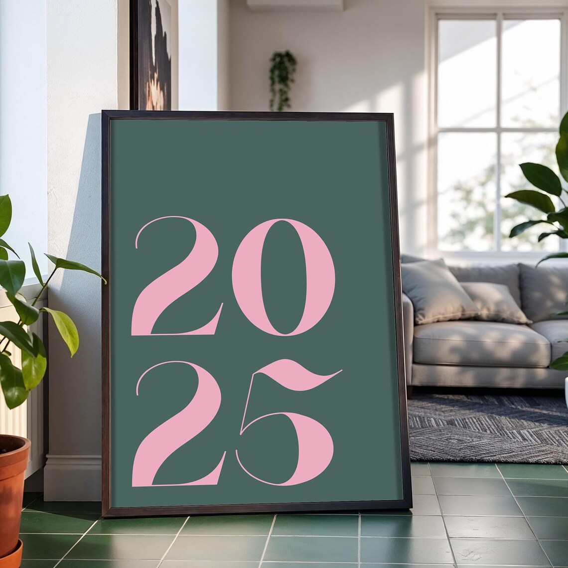 Retro 2025 Year Poster, Birthday Gift New Year - Image 3