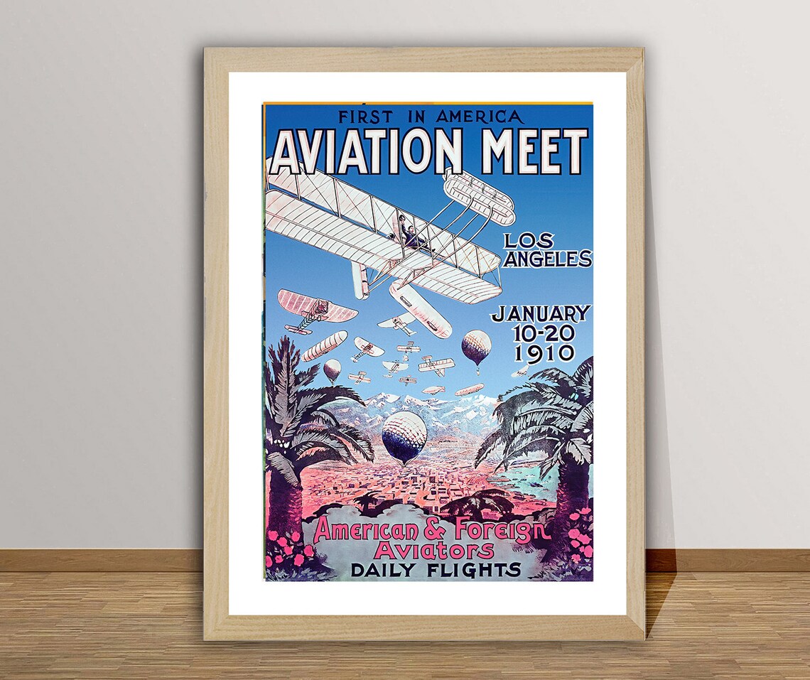 First In America Aviation Meet, Los Angeles 1910