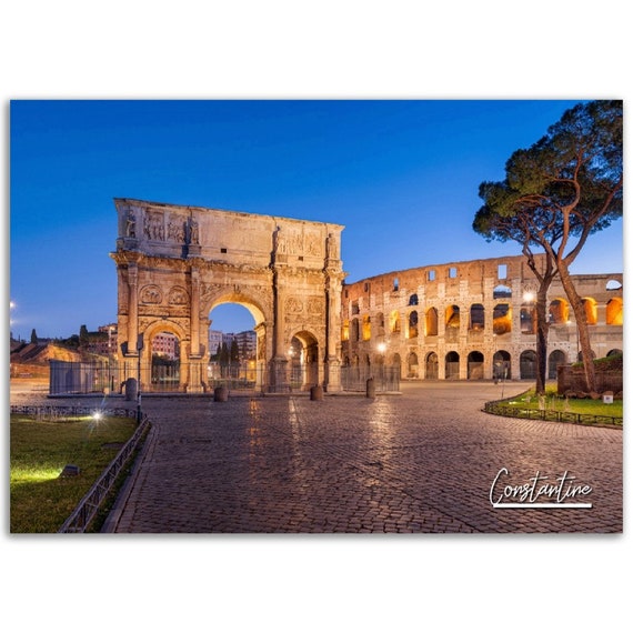 Constantine Algeria Poster Print Historical Cityscape Wall Art