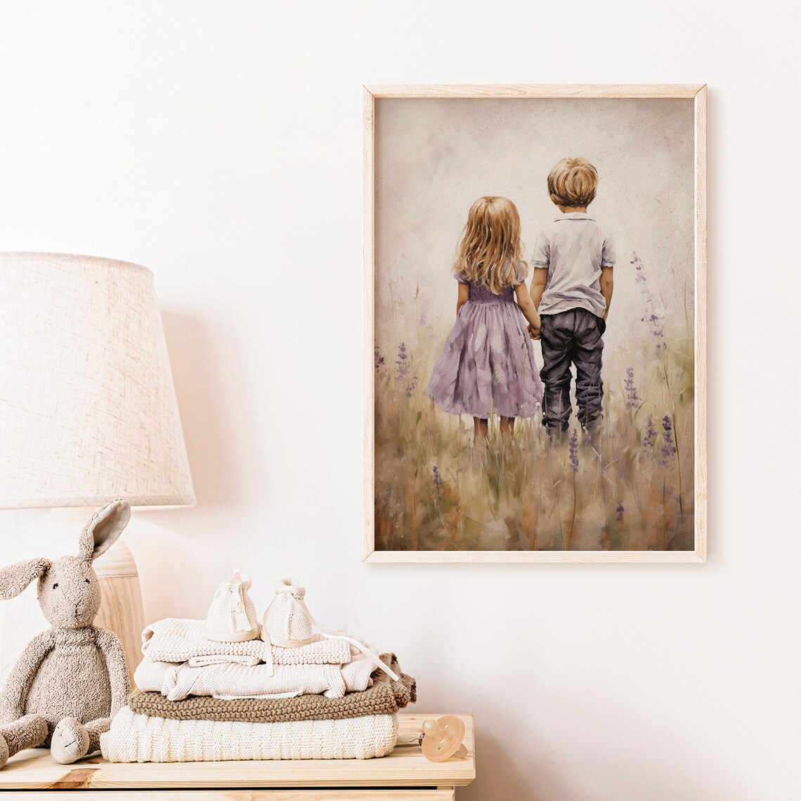 Sibling Wall Art Brother And Sister Room Print - Image 2