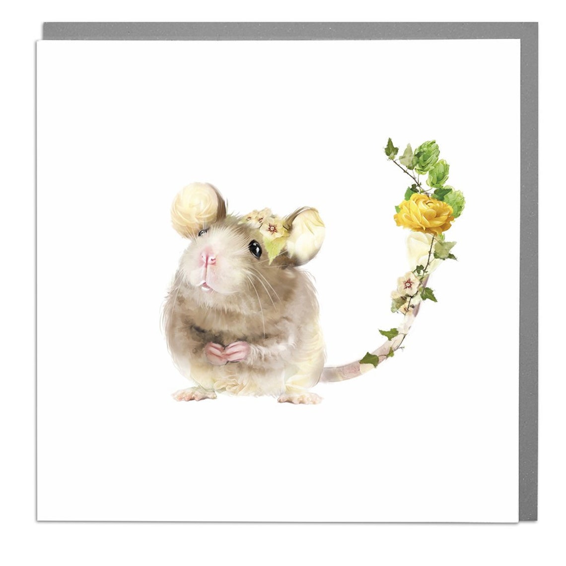 Small Mouse Card By Lola Design