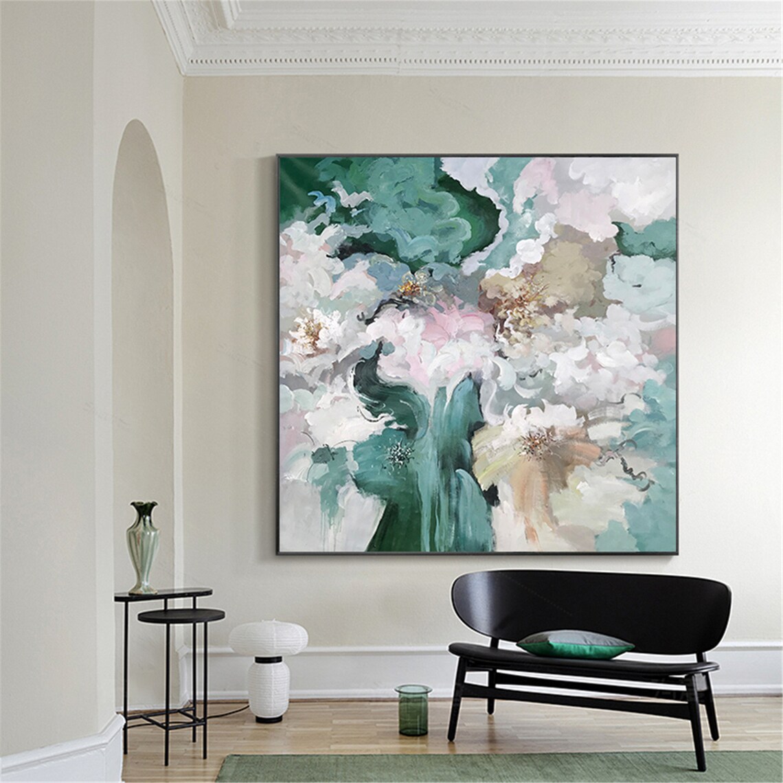 Colorful Flower Painting, Modern Floral Art Print - Image 4