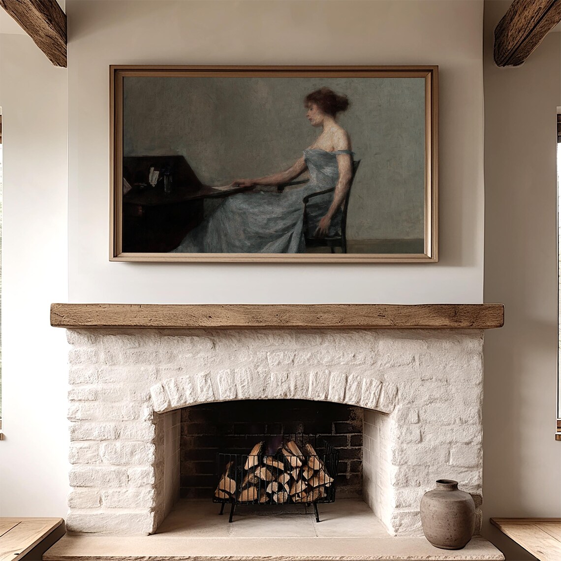 Farmhouse Rustic Moody Art Print Collection, North - Image 2